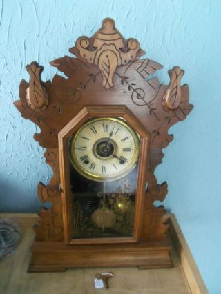 Seth Thomas Kitchen Alarm Mantel Shelf Clock