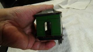 VINTAGE TIN LITHOGRAPH TOY OVERLAND FLYER ADAMS EXPRESS Co US MAIL TRAIN CAR 4