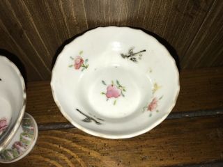 Antique Chinese Famille Rose Small Cup late 19th - 20th C. 7
