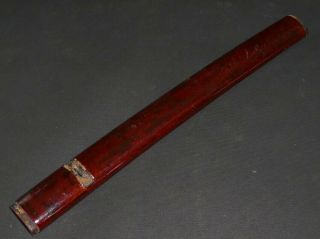 Tanto Saya Sheath Of Katana (sword) : Edo : 13.  2 × 1.  4 " 80g