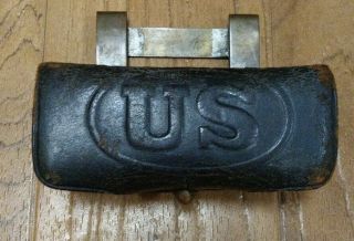 1905 Rock Island Arsenal Us Military Small Leather Ammunition Pouch