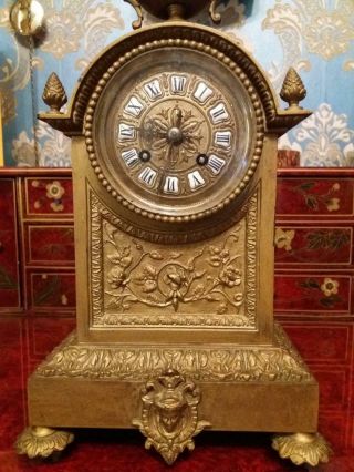 C19th French Japy Freres Mantle Clock