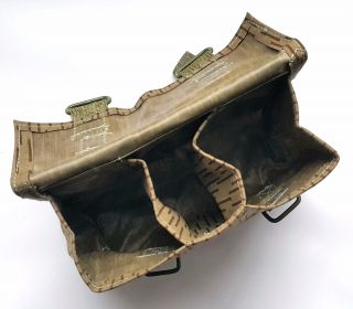 EAST GERMAN NVA GDR DDR ARMY MILITARY POUCH FOR 3 GRENADE - BAG 4