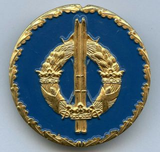 Sweden Skiing Ski Military Award Badge Pin Grade