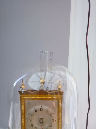 1912 - 1913 400 day GUSTAV BECKER Torsion / anniversary clock,  with DISC PENDULUM 2
