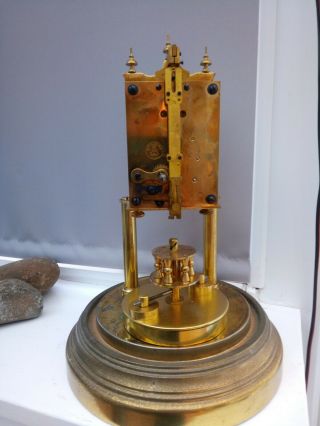 1912 - 1913 400 day GUSTAV BECKER Torsion / anniversary clock,  with DISC PENDULUM 4