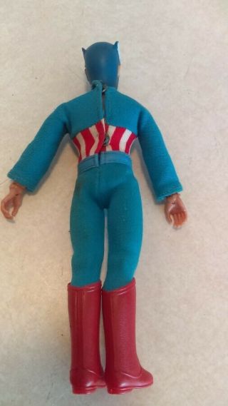 Vintage Mego 1970 ' s Captain America 8 