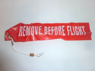 Us Remove Before Flight Keychain Tag Label Key Chain