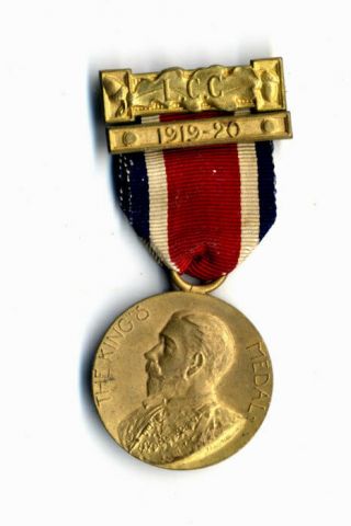 F82 - London County Council Bravery Medal,  Tp1