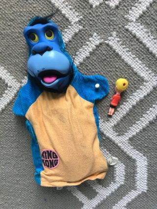 King Kong 1966 Vintage Pull String Talking Doll by Mattel 7