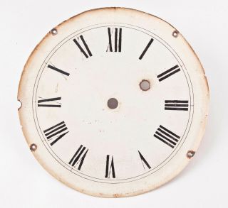 E Howard & Co,  Boston No.  5 Weight Driven Banjo Clock Dial @ 1880