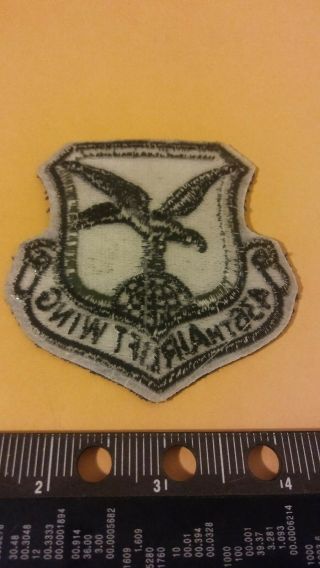 436th MILITARY AIRLIFT WING US AIR FORCE PATCH Subdued Vintage USAF 2