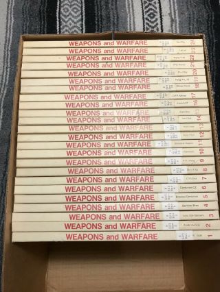 Illustrated Encyclopedia 20th Century Weapons And Warfare Complete Set 24 Books