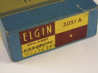 Antique 16s Elgin B.  W Raymond 21j Rail Road pocket watch.  box.  1946 8