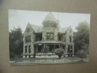 C.  1910 Sandusky Ohio Mack Solders Home Real Photo Postcard L Pesha Antique Rppc