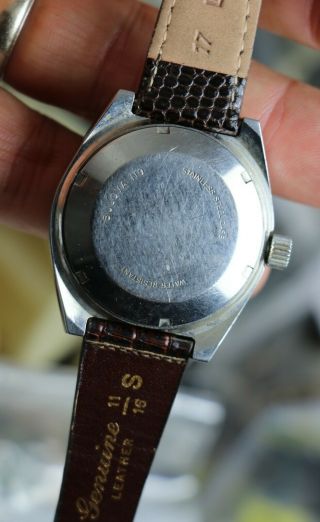 Vintage Bulova 666 Feet Day Date Automatic Set - O - MaticS/S Men ' s Wristwatch c1979 3