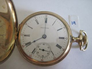 Waltham P.  S.  Bartlett 17 Jewels Pocket Watch