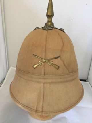 Pith Helmet Vintagere Pre 1900
