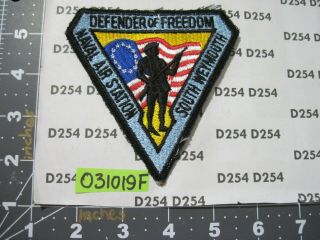 Usaf Air Force Squadron Patch Naval Air Station South Weymouth Defenders