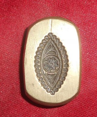 India Vintage Bronze Jewelry Die Mold/mould Hand Engraved Finger Ring J6023