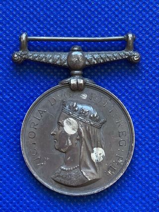 Undated Victoria Zealand Medal 65th Foot 2nd Yorkshire North Riding Regiment