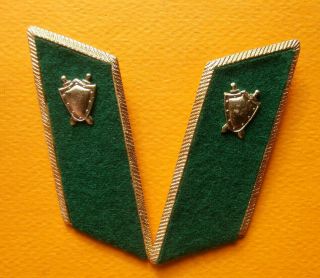 Soviet Russian Collar Tabs Of The Military Justice Of Border Troops (1969 - 1991)