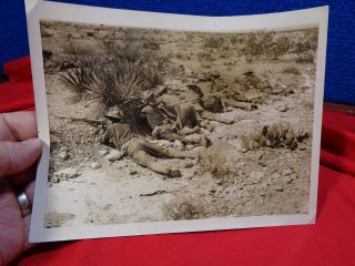 Vintage Military Photo Mexican Border War A - 1