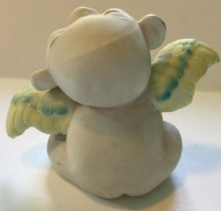 Antique German Porcelain Crying Cherub Baby Angel Figurine Hatpin Holder 2.  5” 6