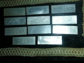 11 ANTIQUE CHINESE MOTHER OF PEARL GAMING COUNTERS 2