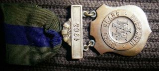 1903 Mvm Marksman 3rd Class Medal Massachusetts Vol Militia Bronze