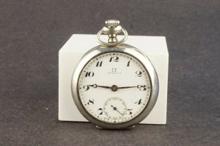 Omega Sterling Pocket Watch For Project Mm153