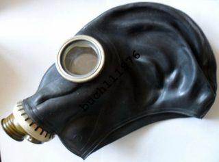 Nbc Russian Rubber Gas Mask Respirator Gp - 5 Black Military Size Xs,  S,  M,  L Only