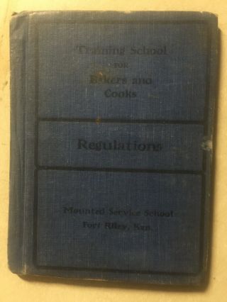 Training School For Bakers And Cooks 1909 Edition