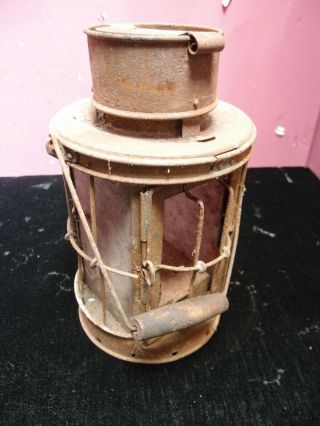 Antique Victorian Oil Lamp Lantern Barn Find Restoration Project