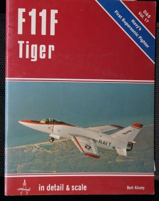 Cold War Usn F11f Tiger In Detail & Scale Reference Book