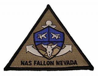Usn Navy Naval Air Station Nas Fallon Nevada Patch Veteran Sailor