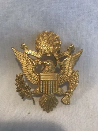 U.  S.  Army Officers Visor Hat Badge