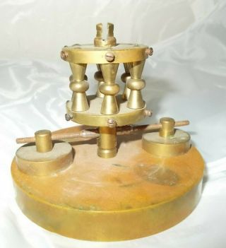 Early Disc Pendulum For 400 Day Anniversary Torsion Clock