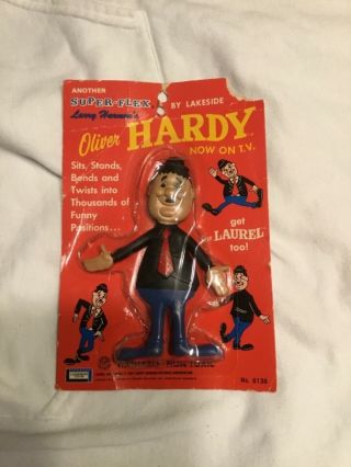 Stan Laurel And Oliver Hardy Flex Lakeside Rubber Doll Larry Harmon