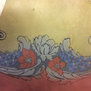 Reverse Painting on Glass Lamp Shade Sections (4) 3