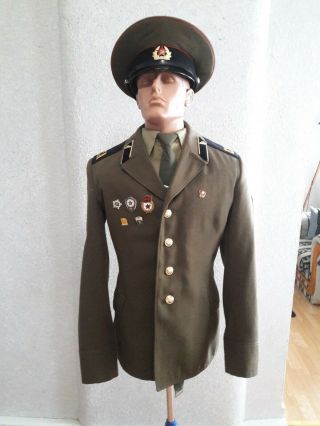 Military Uniform Of The Soviet Tankman Ussr