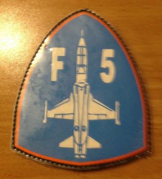 F - 5 Tiger Hellenic Air Force 341 Sqd Patch Velcr0