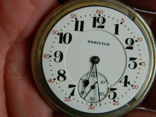 Hamilton 992 RR Watch,  in Factory Glass Display case 2
