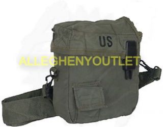 Us Military 2 Quart Od Canteen Cover W Sling Strap For 2 Qt Canteen Bladder
