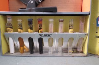 Vintage 1950 ' s Gilbert Chemistry Kit,  Microscope and Lab Set 13021,  Includes Parts 4