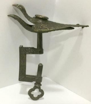Vtg/antq Brass Sewing Bird/civil War Era/patent 1853