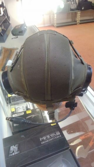 US Army Tankers Padded Helmet Insert With Bose Headphones Medium 2