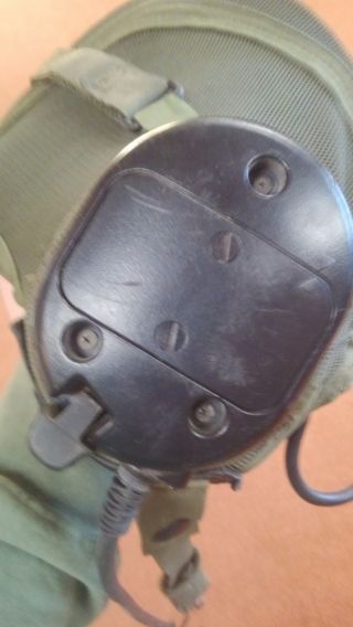 US Army Tankers Padded Helmet Insert With Bose Headphones Medium 4