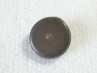 Antique Hard Rubber Goodyear Co 1800s Pin Shank Button