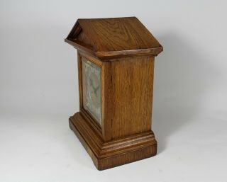 W&H Oak cased Bracket Clock (Fully serviced) 3